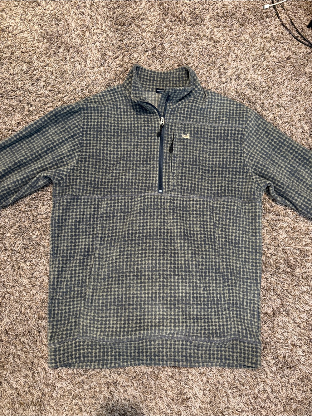 Men's Southern Marsh Half-Zip Sweater Pullover - Patterned